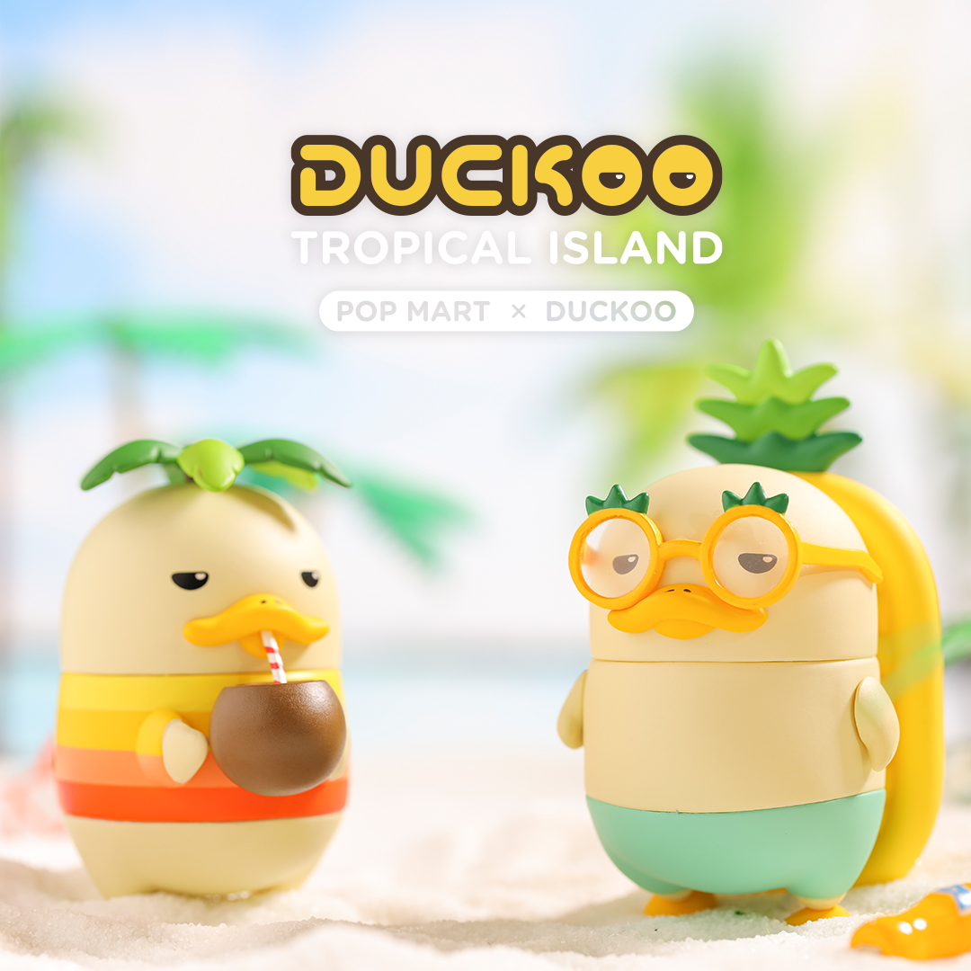Duckoo Tropical Island Blind Box Series by POP MART x Chokocider