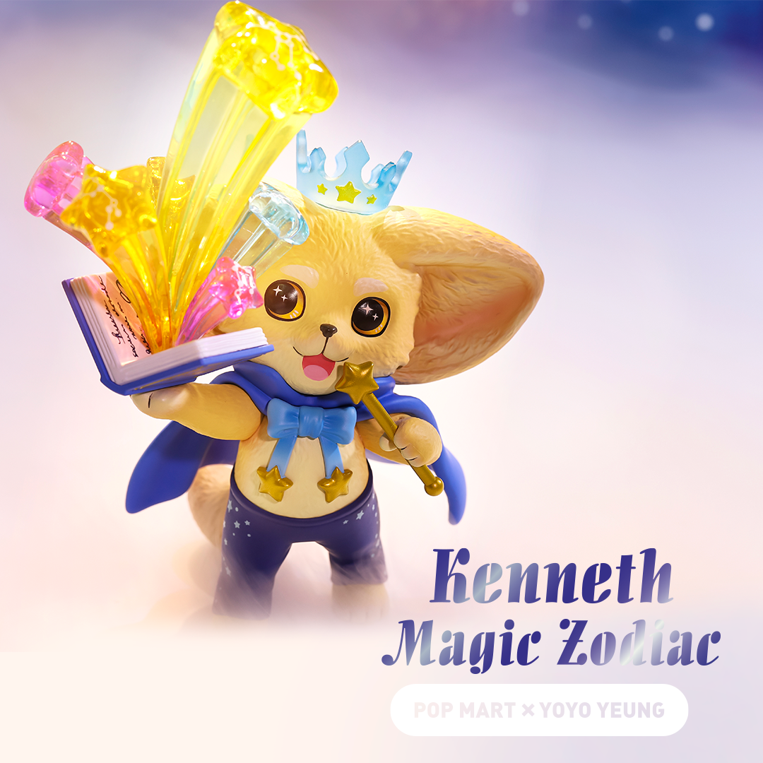 Kenneth Magic Zodiac Art Toy Figure by Yoyo Yeung x POP MART