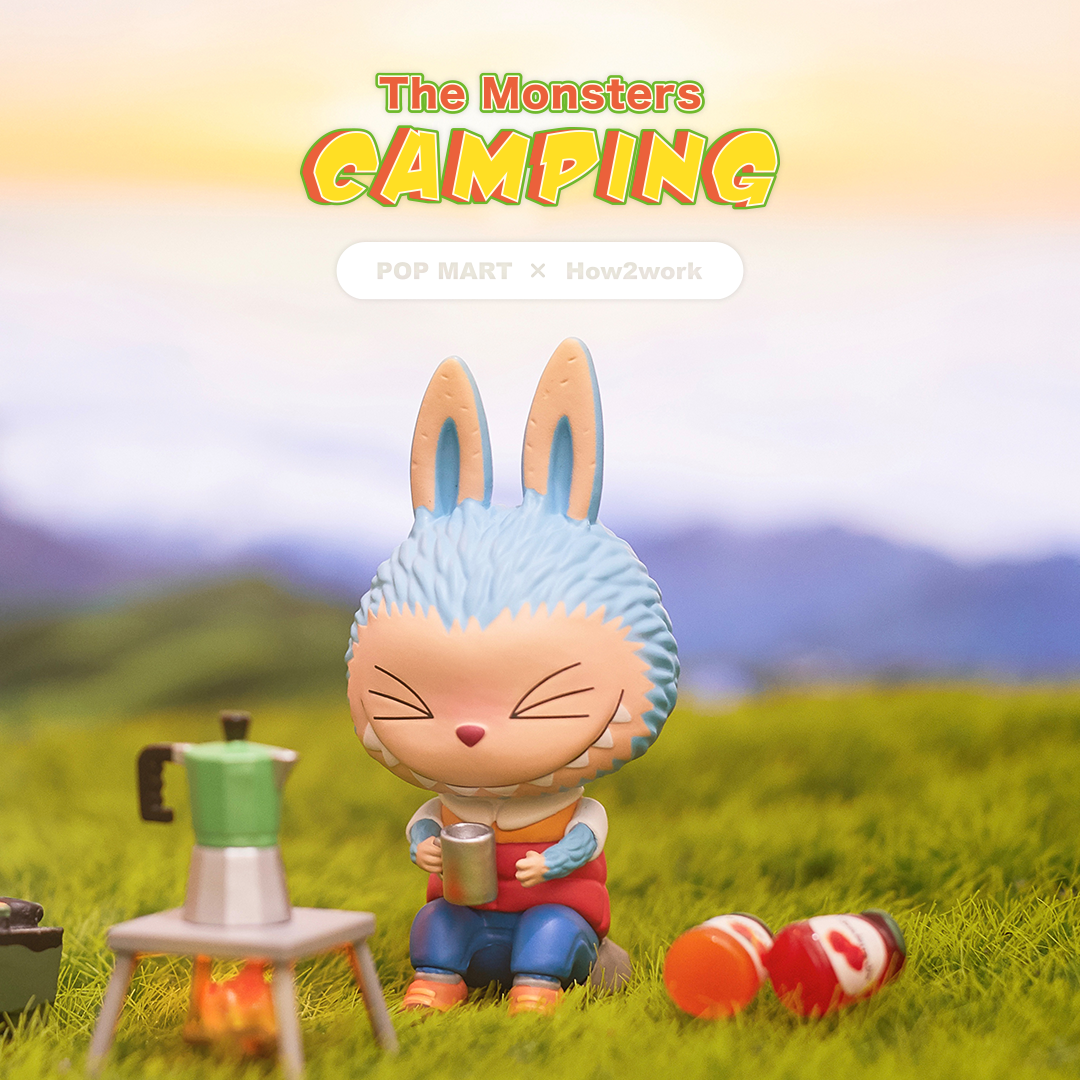 The Monster Camping Series Blind Box by POP MART x Kasing