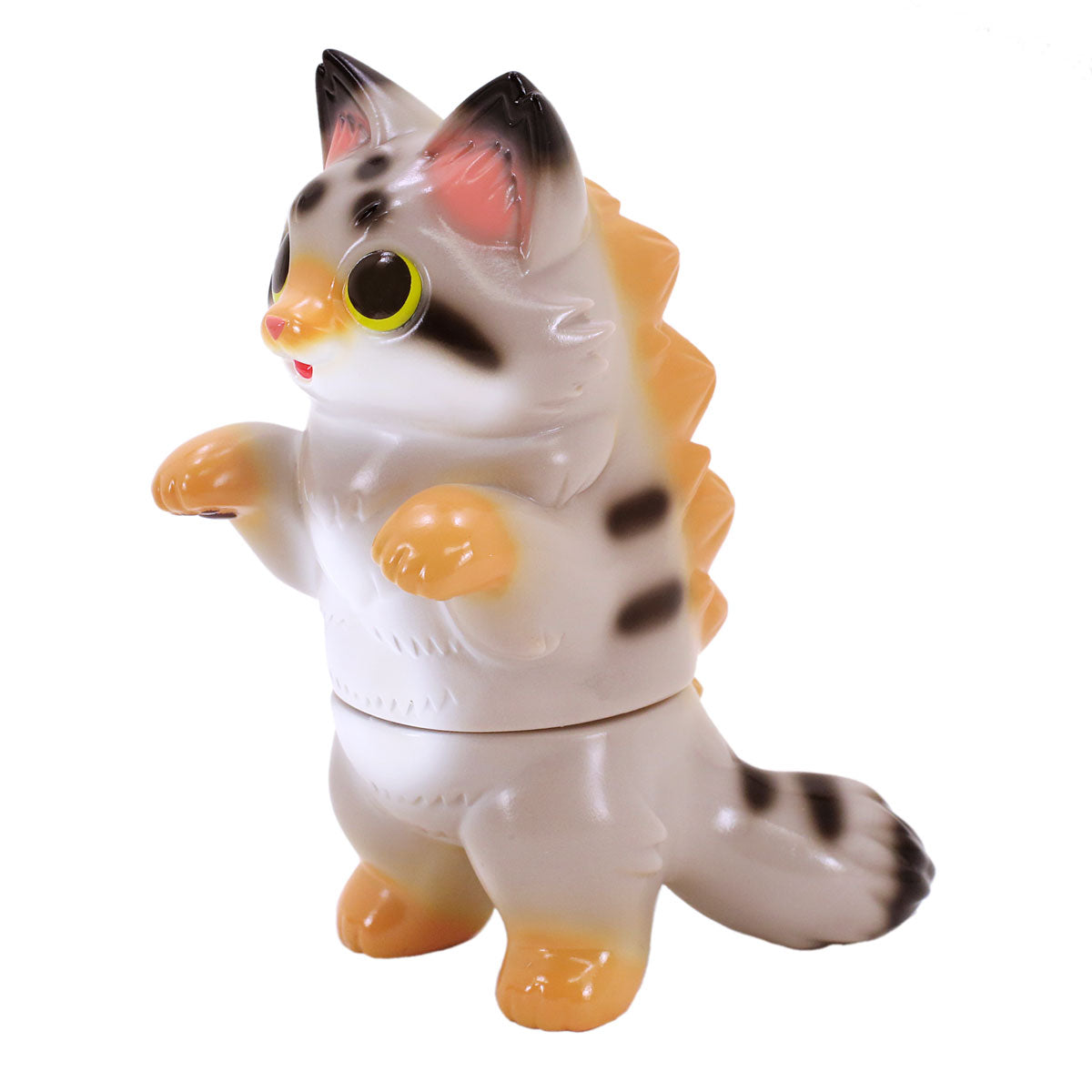 Fluffy Negora Manul Cat Sofubi Art Toy by Konatsuya