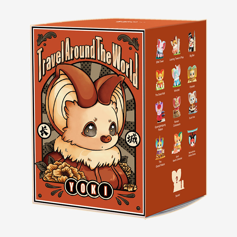 Yoki Travel Around The World Blind Box Series by POP MART