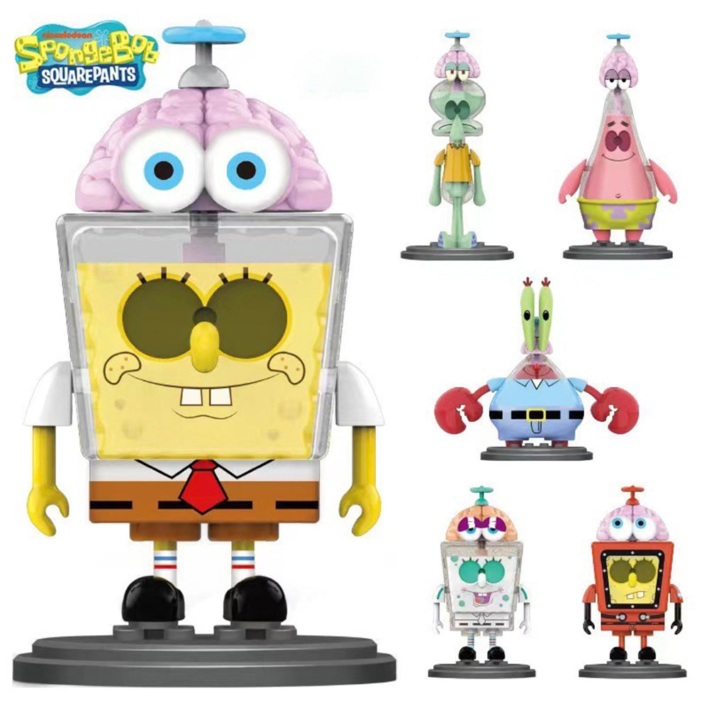Spongebob Flying Brain Bricks Blind Box Series by TOP TOY