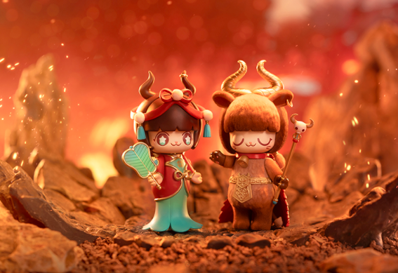 Kimmy & Miki Chinese Myths Blind Box Series by 52Toys