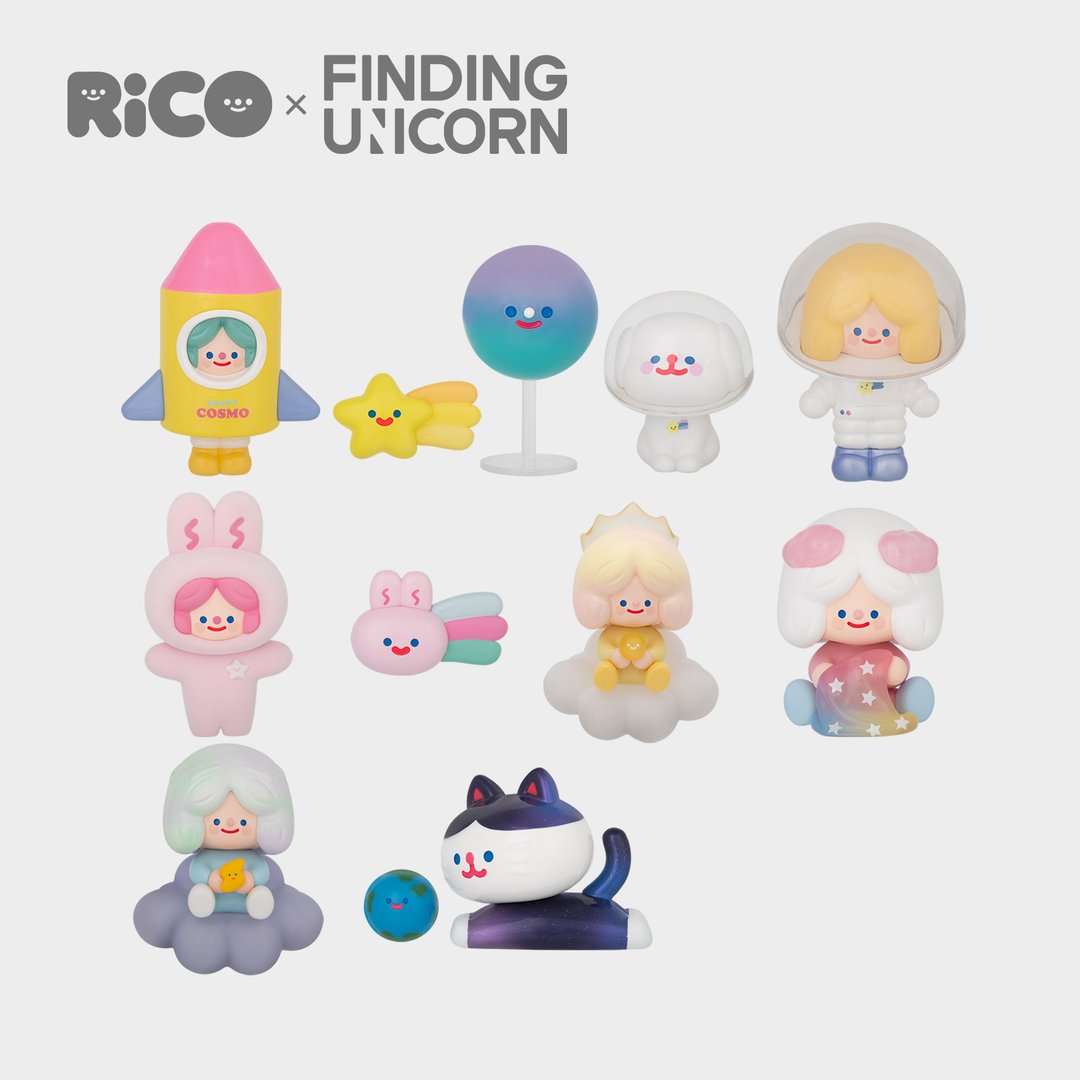 Happy Cosmo Blind Box Series by Rico x Finding Unicorn