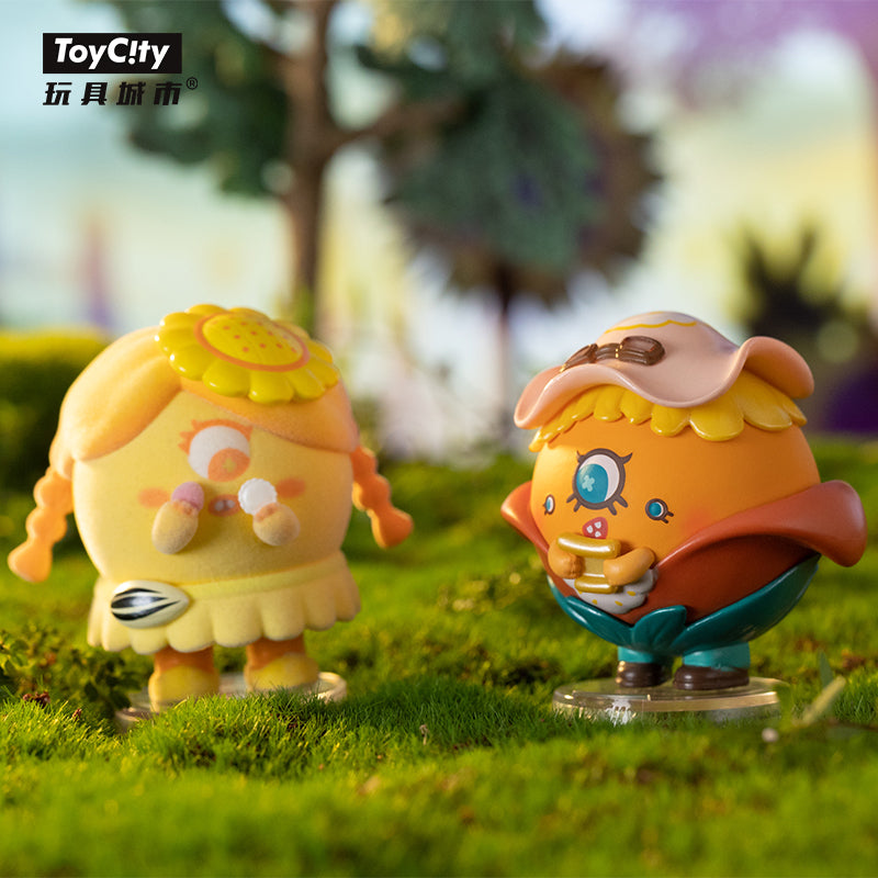 Pompon Monster Blossom Series Blind Box by Toy City