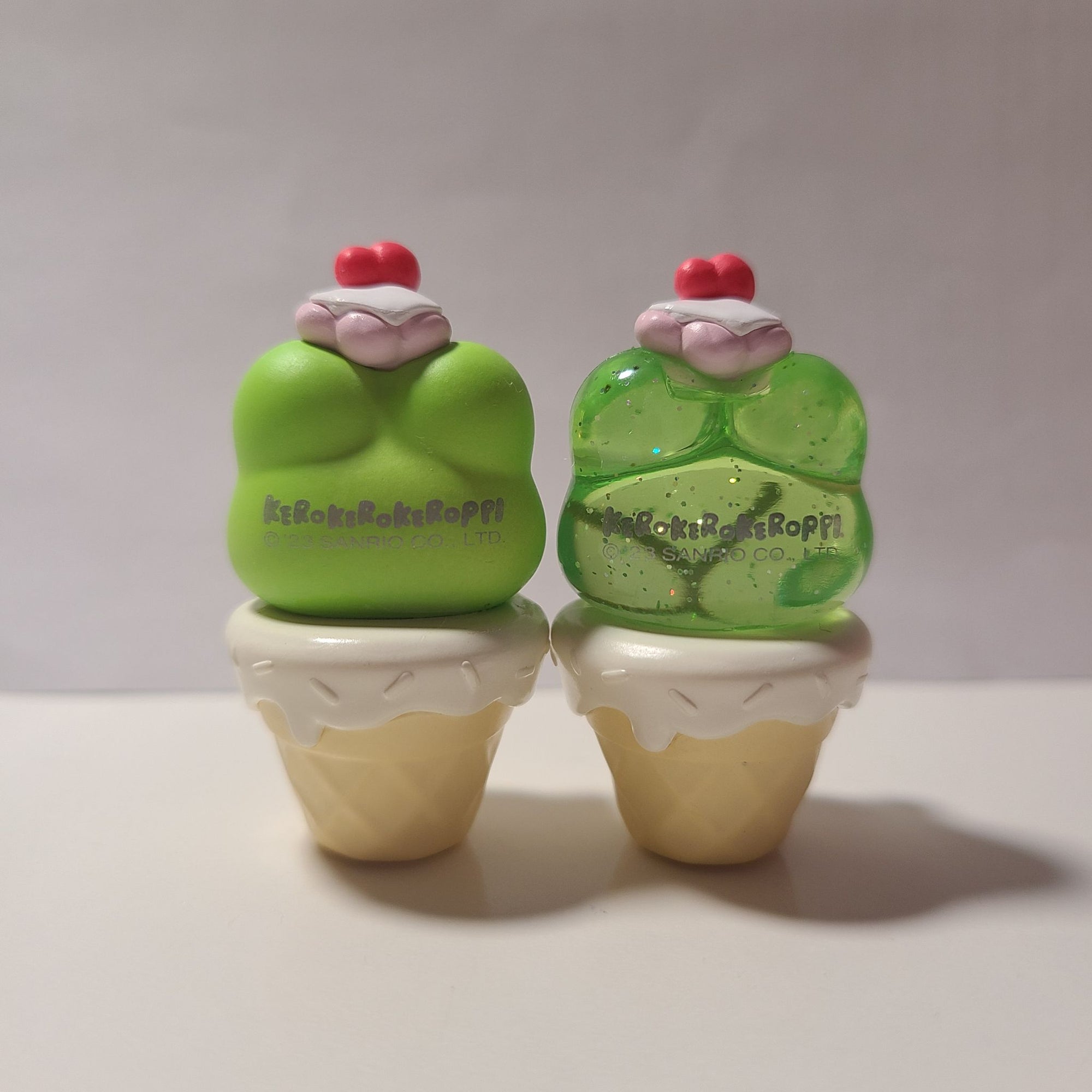 Keroppi (Set of 2) - Sanrio Characters Mini Ice Cream Cone Series by Top Toy - 2