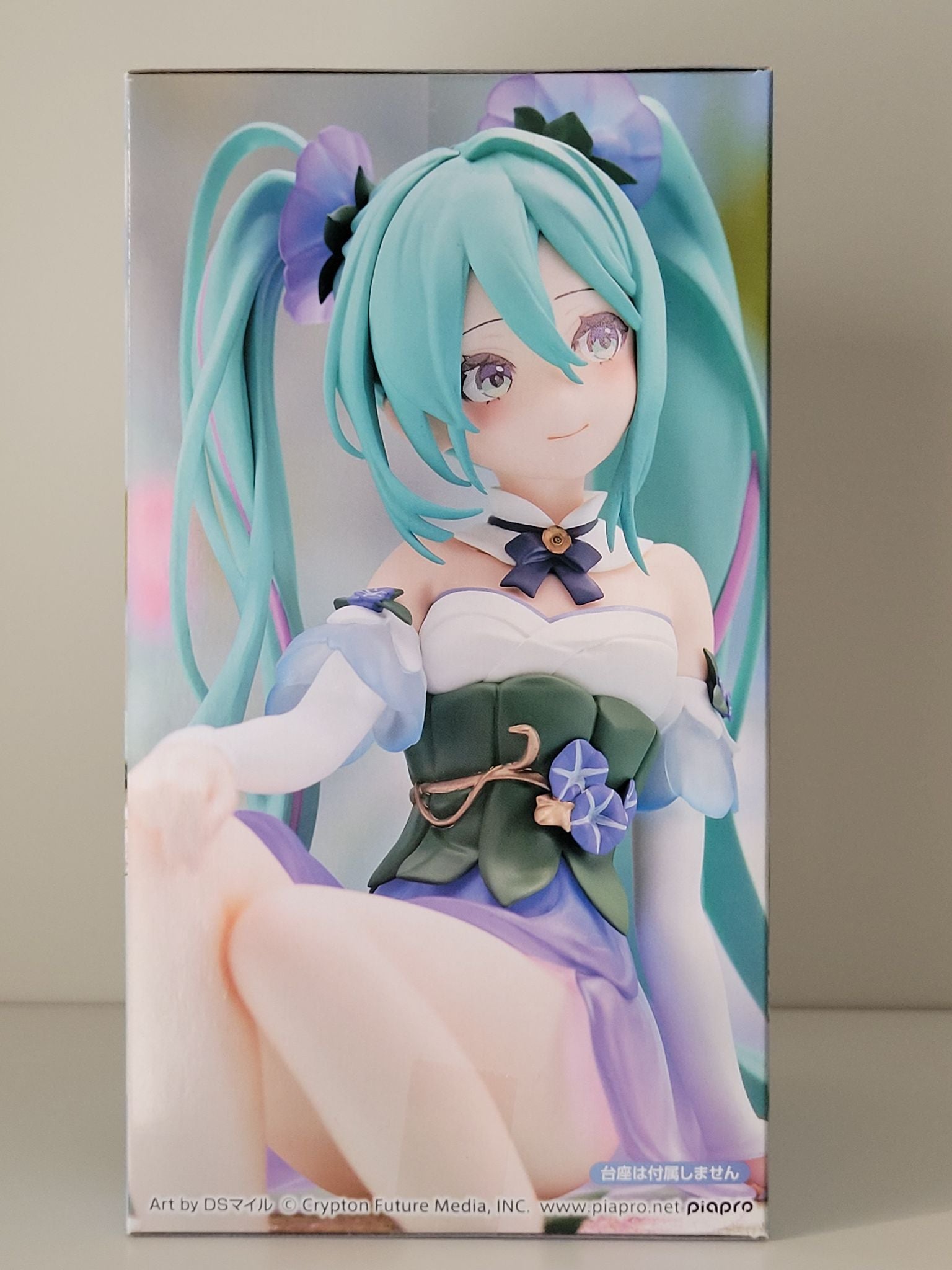 Hatsune Miku Noodle Stopper Figure - Flower Fairy - Morning Glory by FuRyu - 4