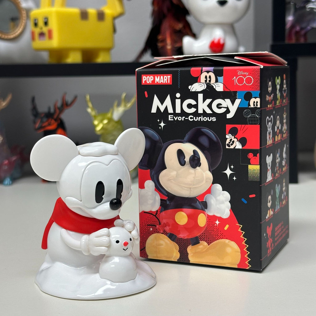 Mickey Ever-Curious Blind Box by POP MART - Snowman Mickey - 1