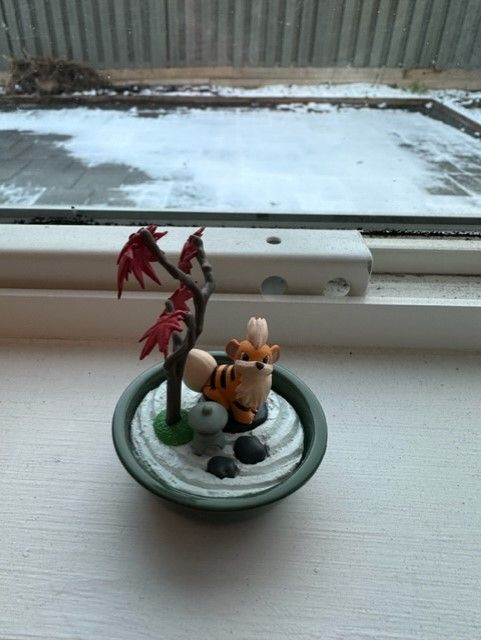 Re-Ment Pokemon Bonsai Series 2 - Growlithe - 1