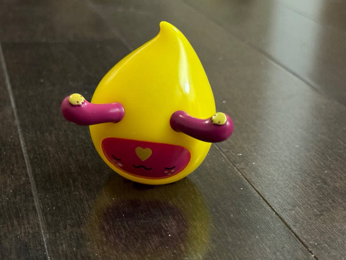 Crazy Label x Jam Factory Droplet Series 1 Rhubarb & Custard Yellow - 2