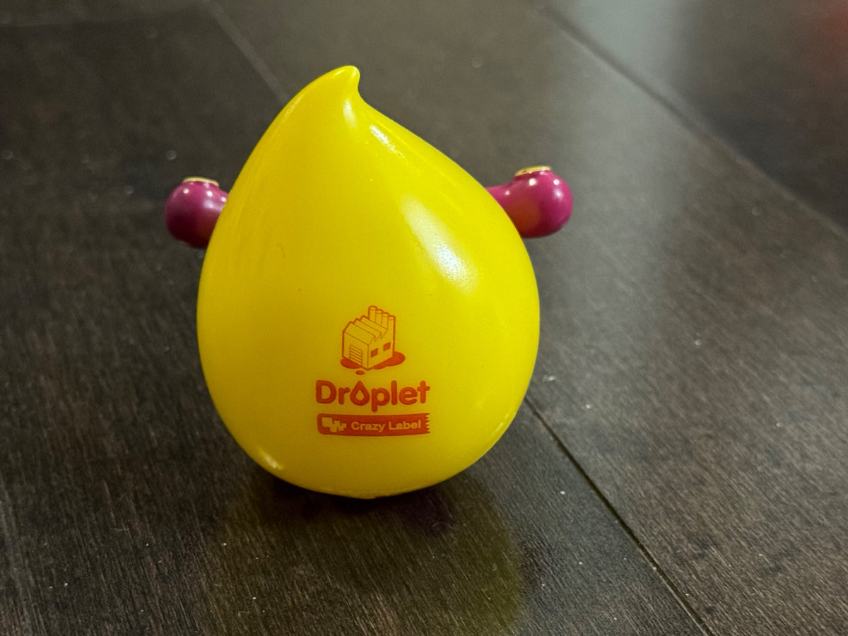 Crazy Label x Jam Factory Droplet Series 1 Rhubarb & Custard Yellow - 3