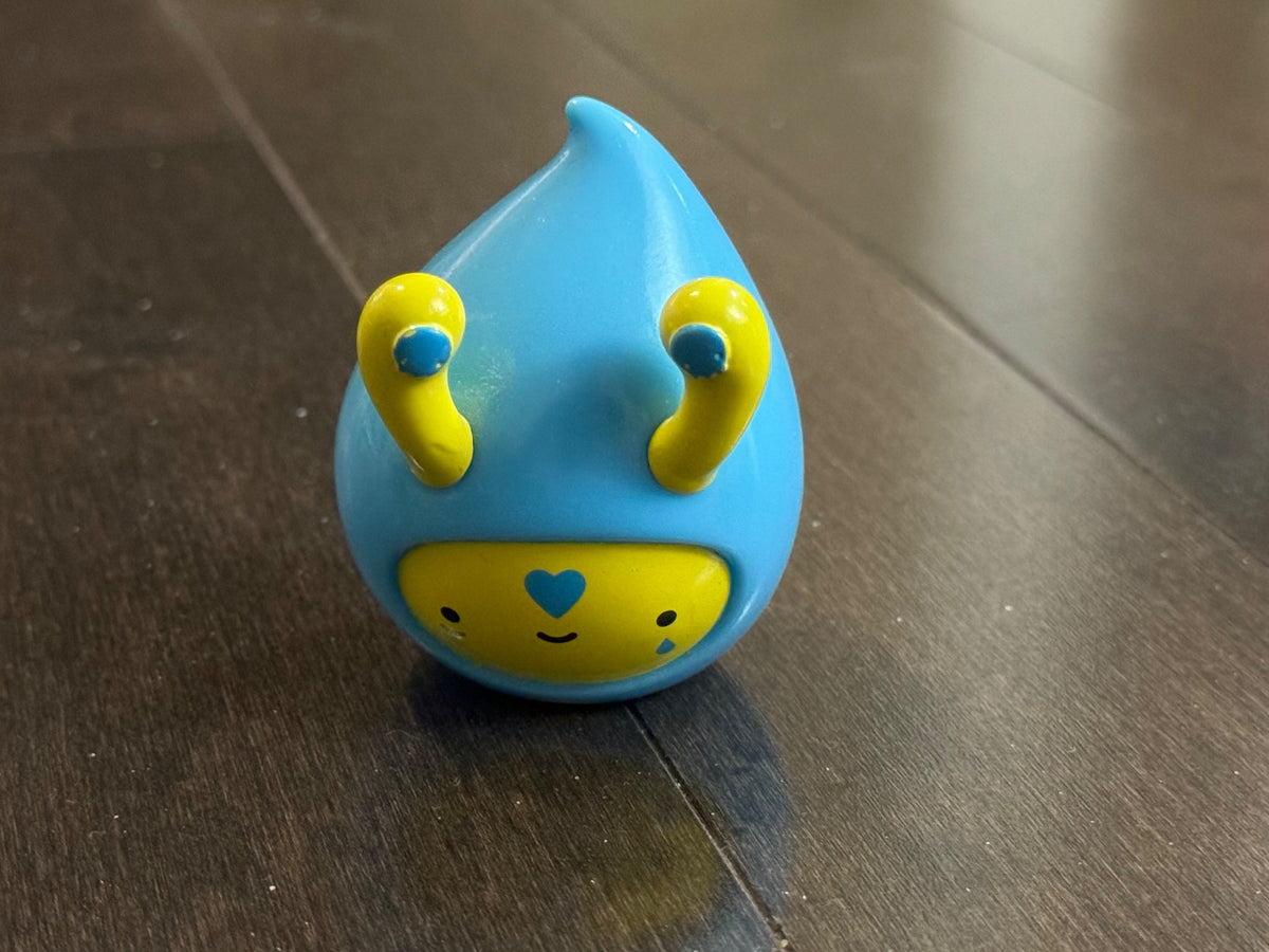 Crazy Label x Jam Factory Droplet Series 1 Blue & Yellow - 2