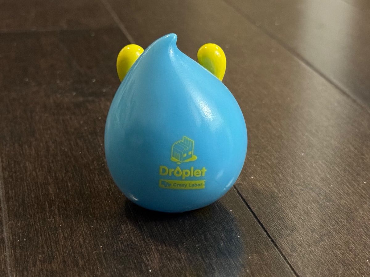 Crazy Label x Jam Factory Droplet Series 1 Blue & Yellow - 3