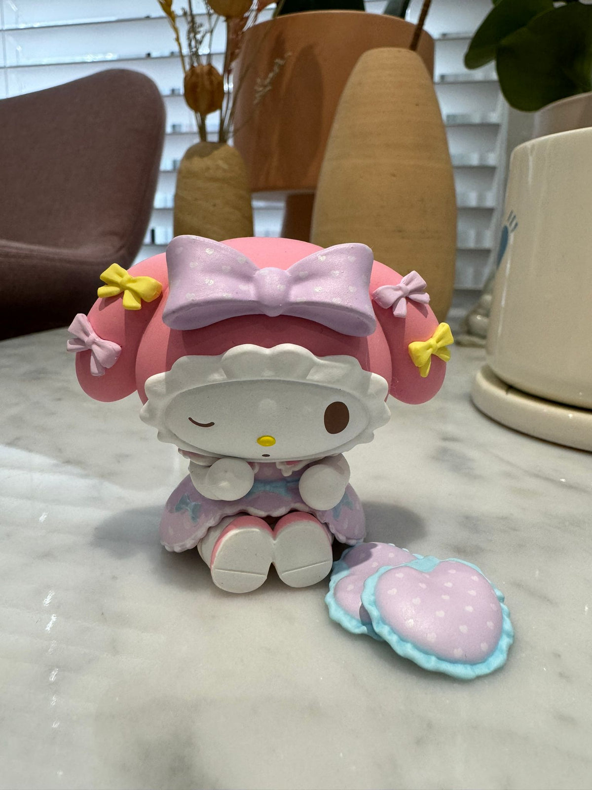Miniso My Melody Heart Pillow Sanrio Forest Tea Party  - 1
