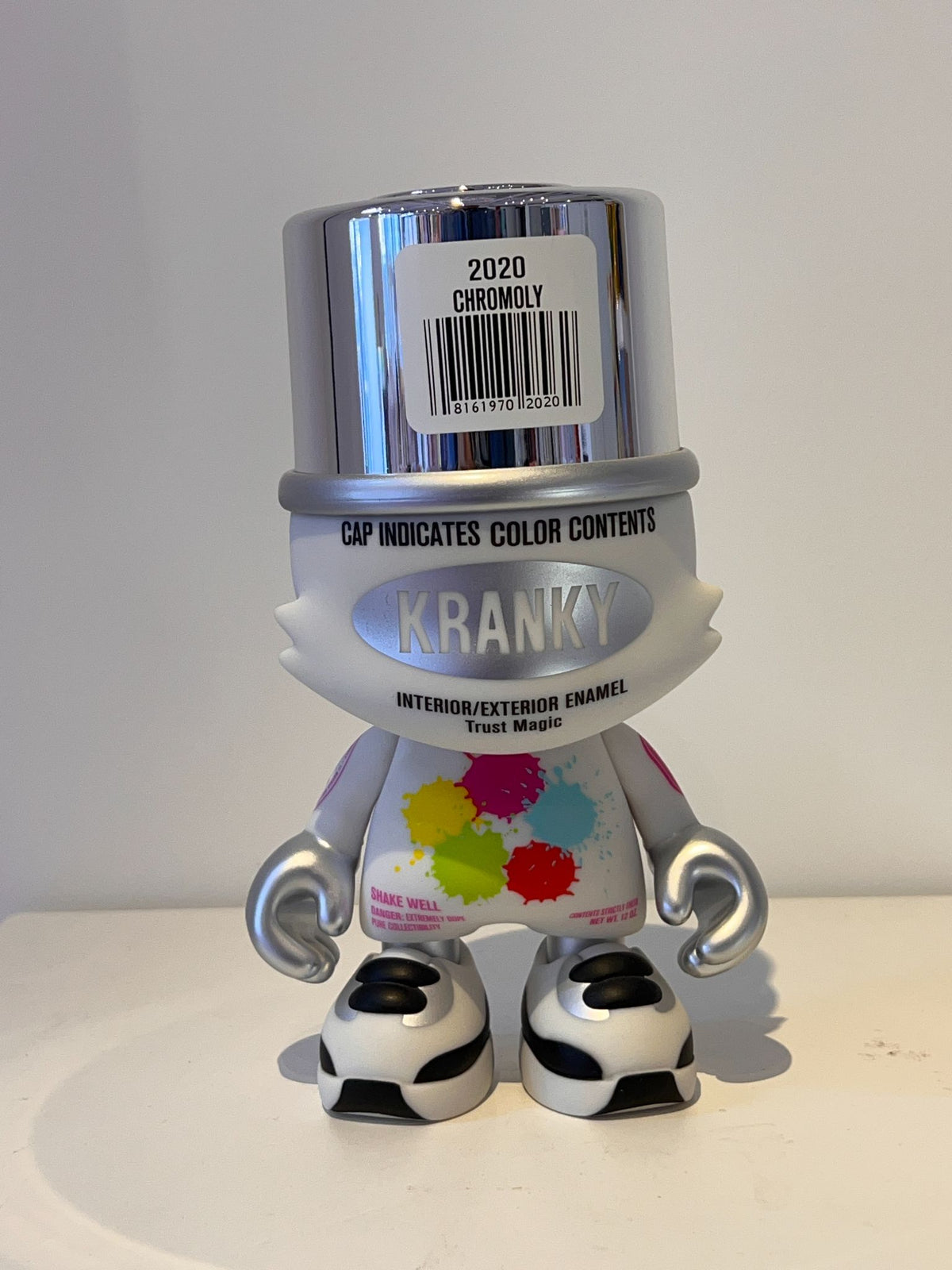 Kranky Chromoly SuperPlastic 8&quot; SketOne Rattling SprayCan Figure - 1