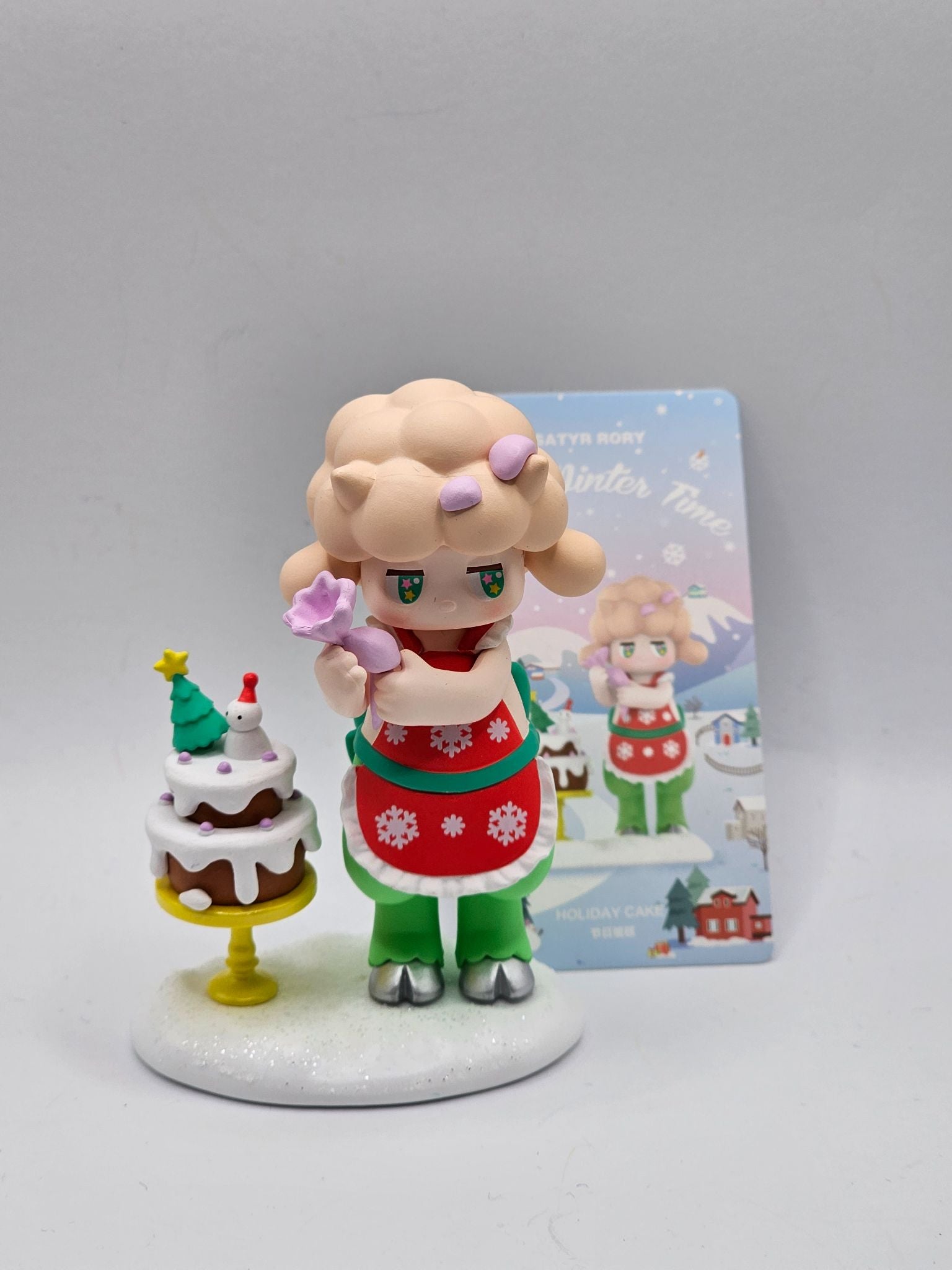 Holiday Cake - Satyr Rory Cozy Winter Time Blind Box Series - Popmart - 1