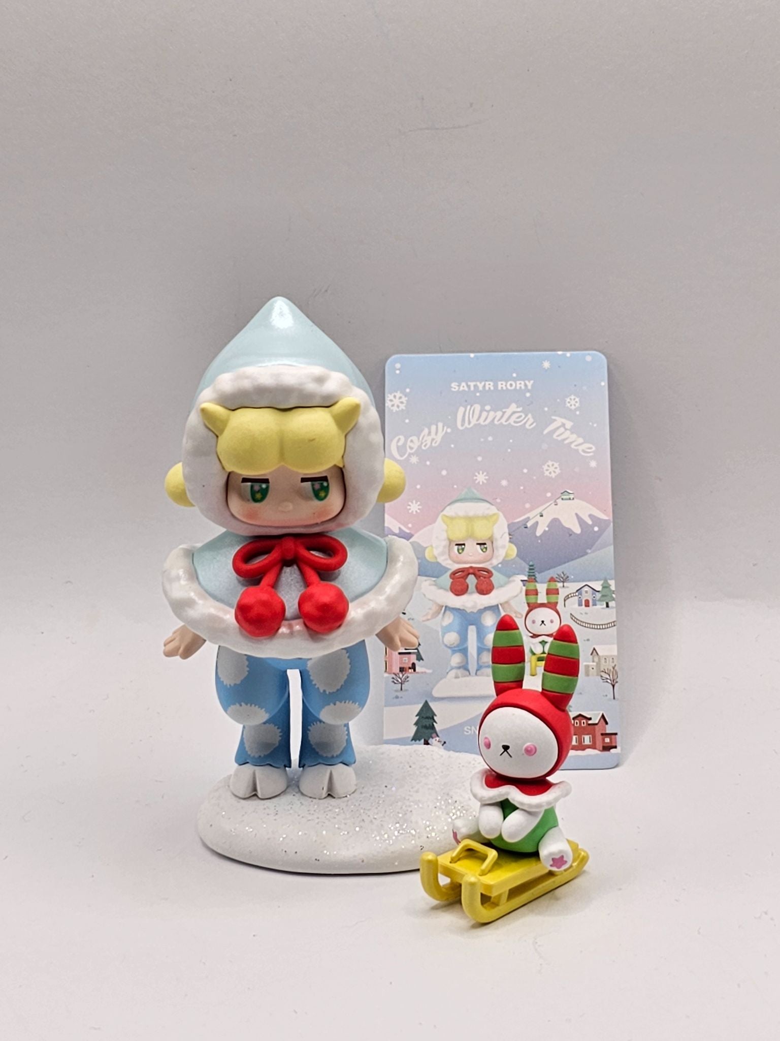 Snow Sled - Satyr Rory Cozy Winter Time Blind Box Series - Popmart - 1