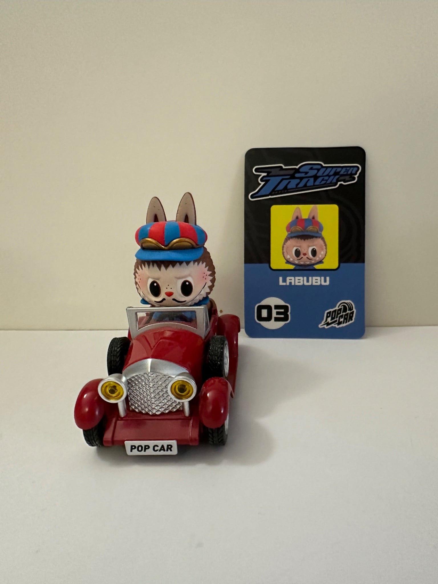 POPCAR LABUBU SUPER TRACKシリーズ Labubu Pop Mart PopCar Super Track Series Labubu SPACE AGE