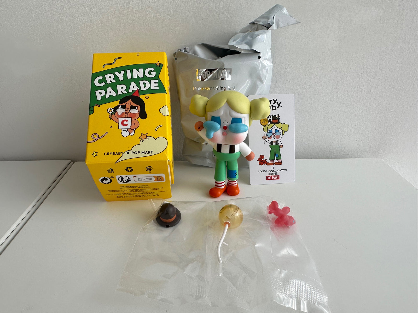 Long Legged Clown - CRYBABY Crying Parade Series by POP MART - 1