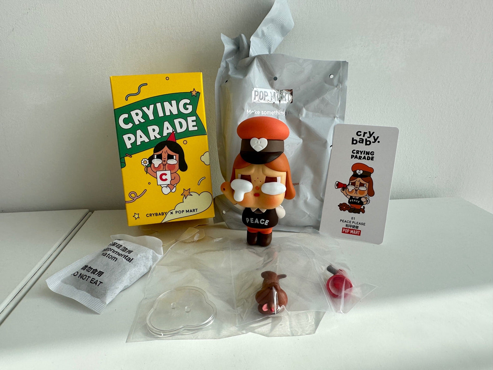 PEACE PLEASE - CRYBABY Crying Parade Series by POP MART - 1