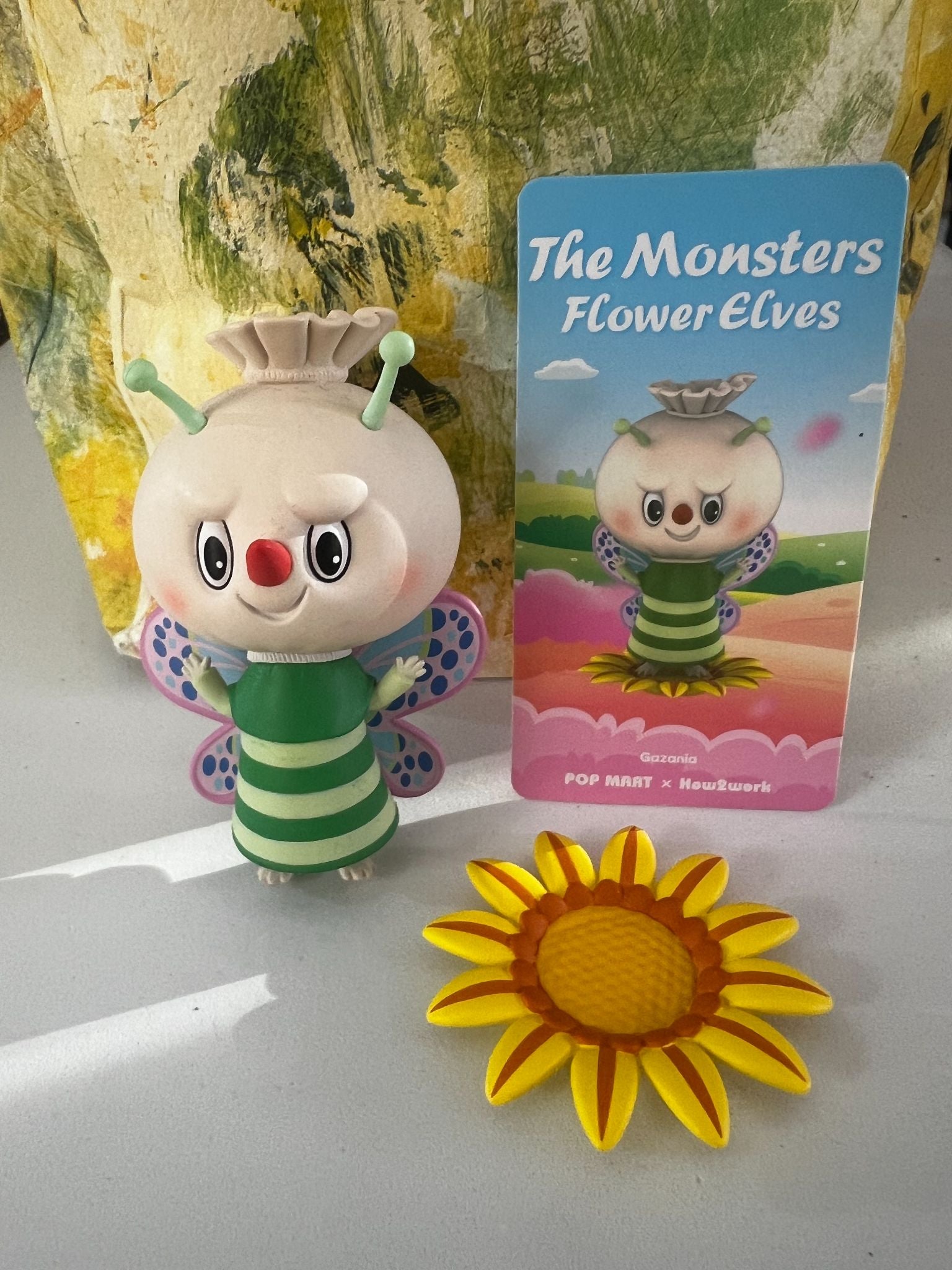 Gazania The Monsters - Flower Elves - Pop Mart x Kasing Lung x How2work - 1