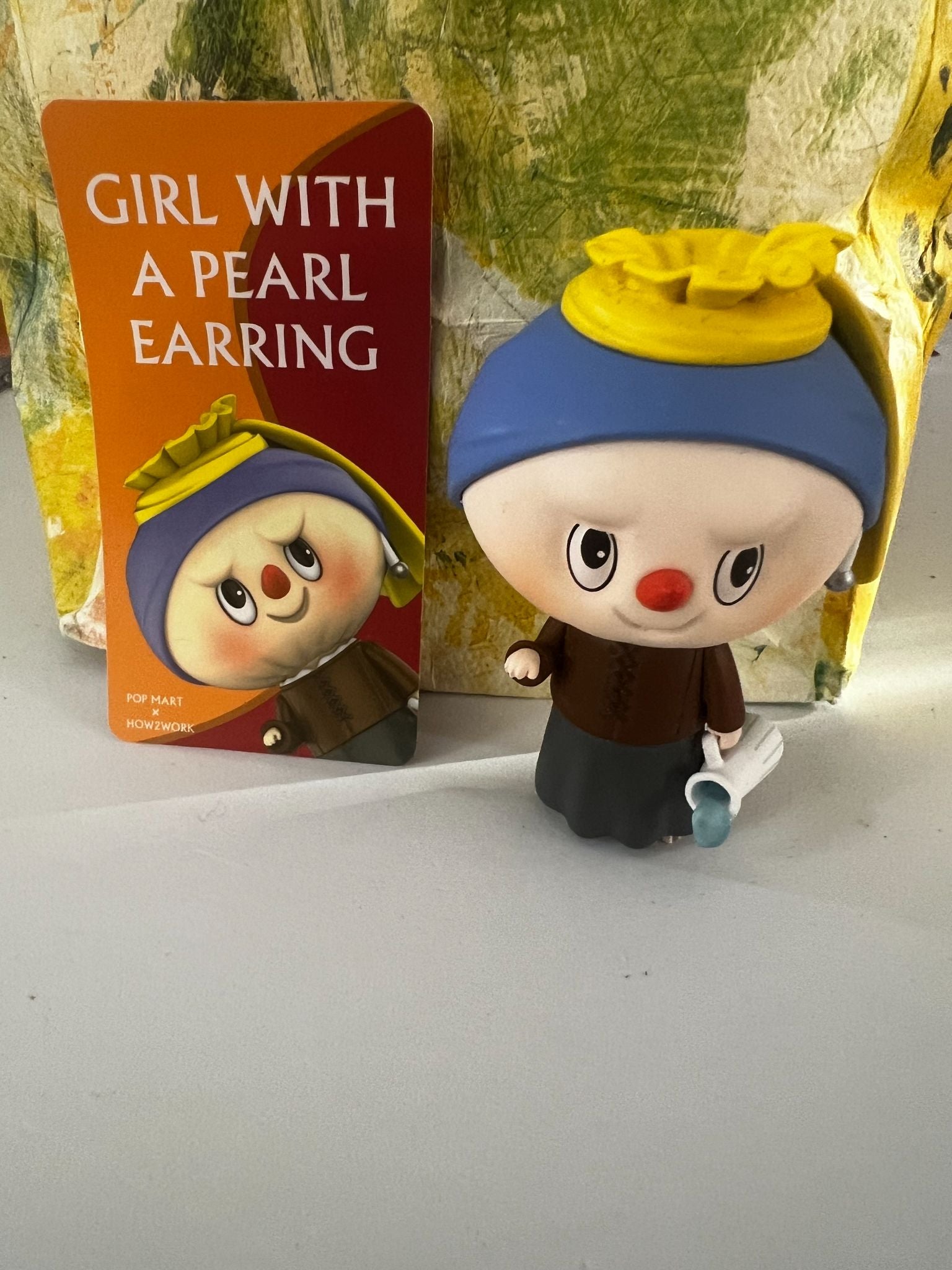 Girl With the Pearl Ring The Monsters - Art Series - Pop Mart x Kasing Lung x How2work - 1