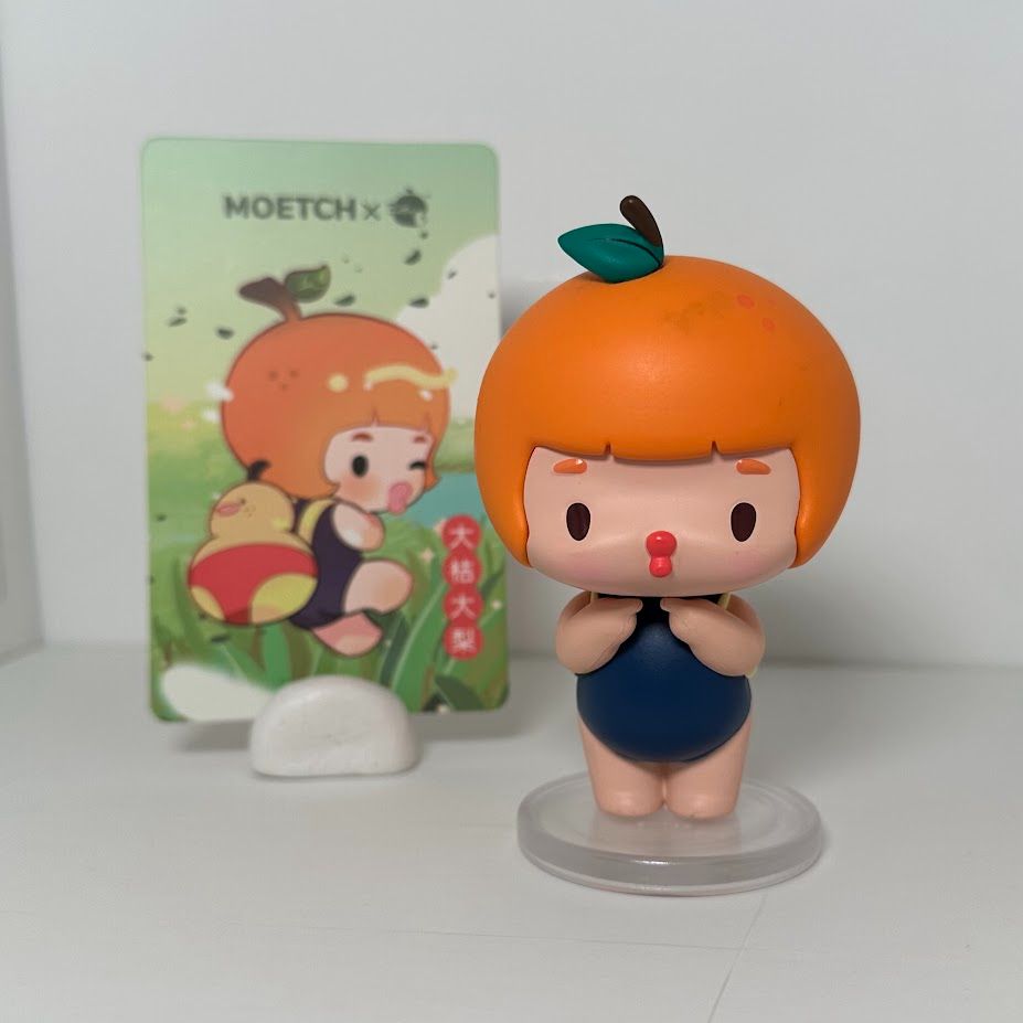 Big Orange - Bettie Lucky Star Blind Box Series - Yindao Murong x Moetch Toys  - 1
