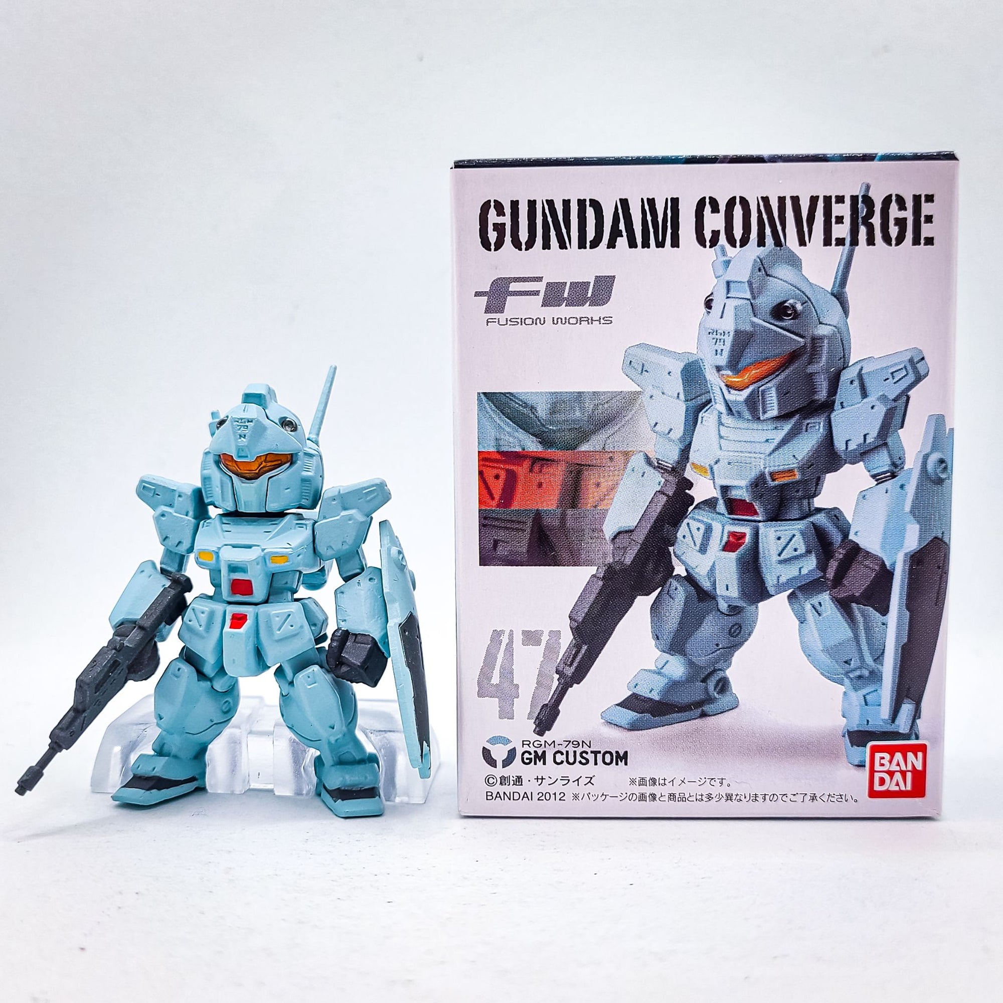 Gundam Converge #47 GM Custom by Bandai - 3