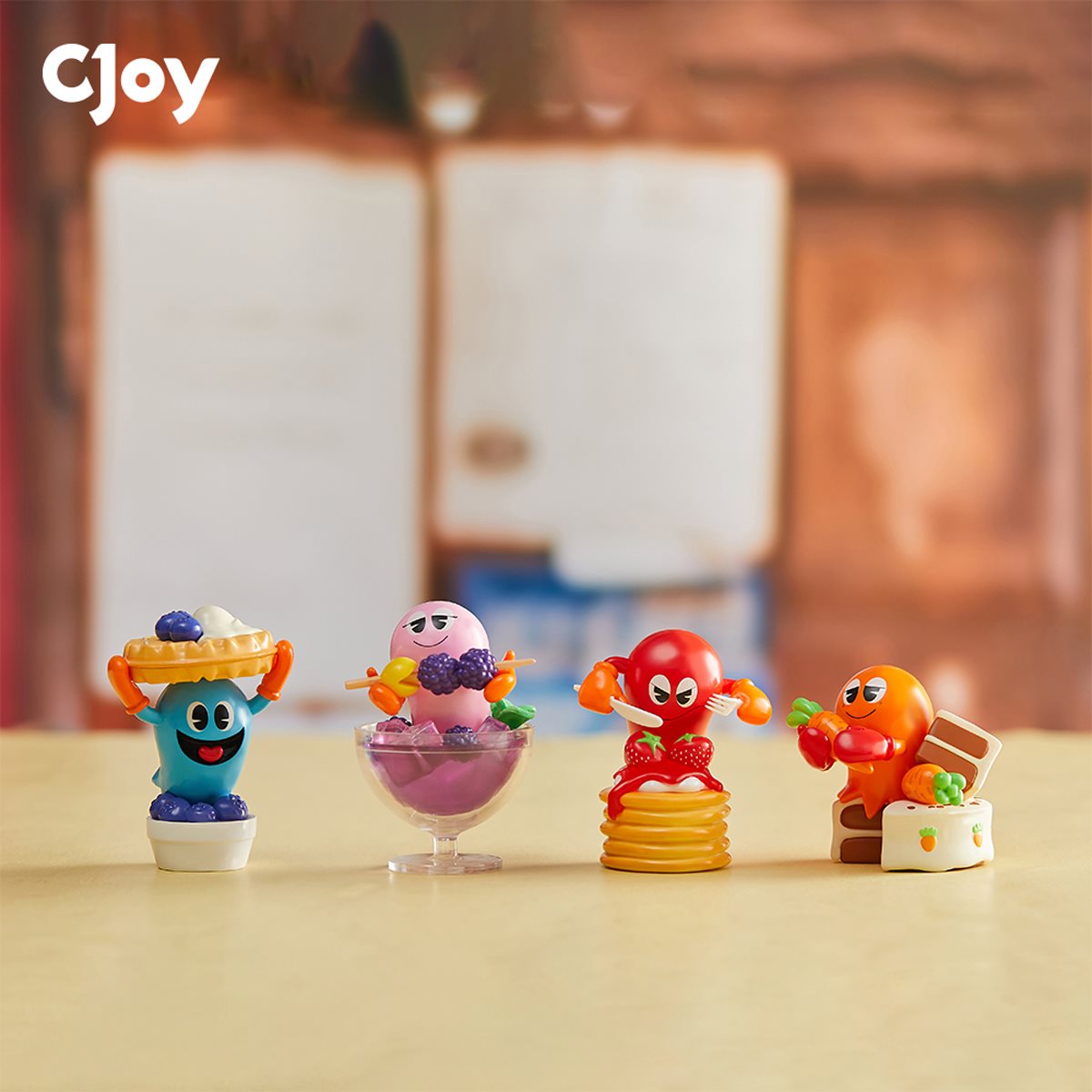 Pac-man Goes to Brunch Blind Box Series by CJOY x Bandai