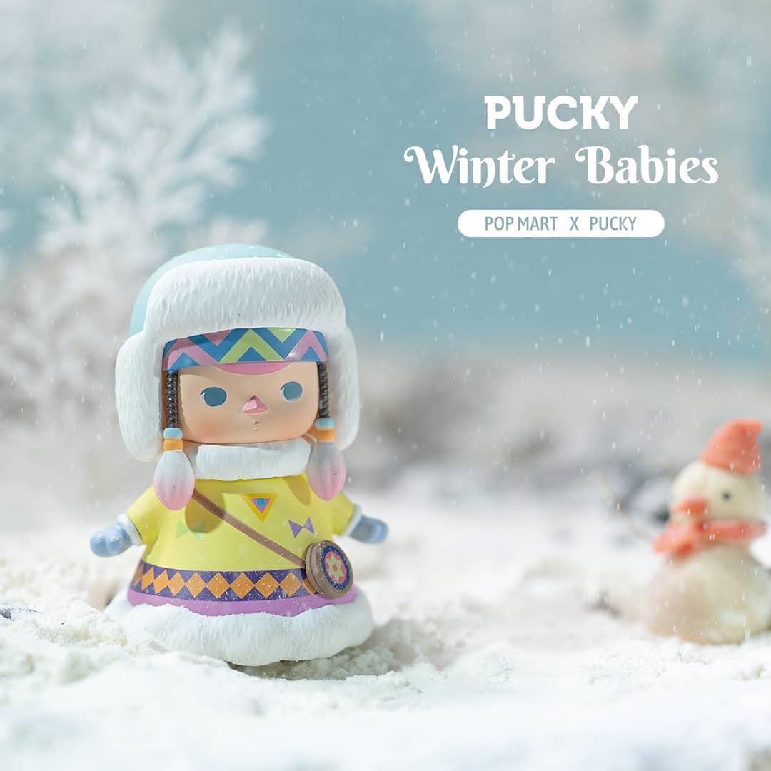 Pucky Winter Babies Blind Box Series by Pucky x POP MART