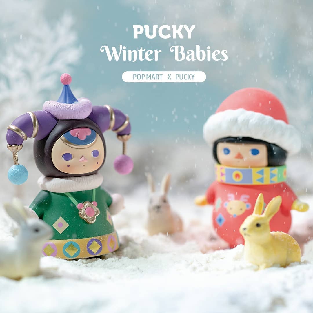 Pucky Winter Babies Blind Box Series by Pucky x POP MART
