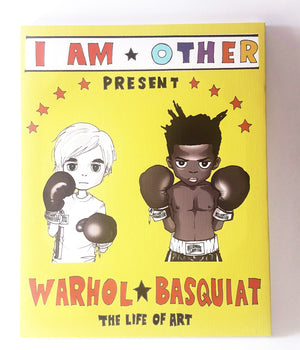 The Life of Art - Warhol x Basquiat - I Am Other by Mina Kwon