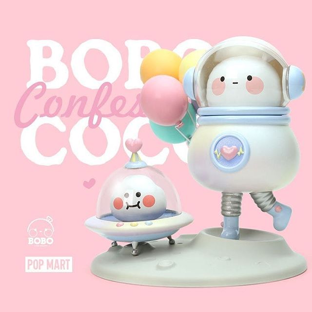 Bobo and Coco Confessions Art Toy by POP MART