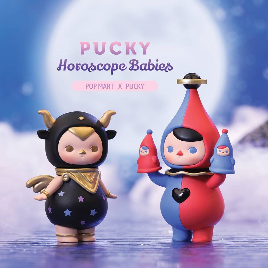 Pucky Horoscope Babies Blind Box Series by Pucky x POP MART