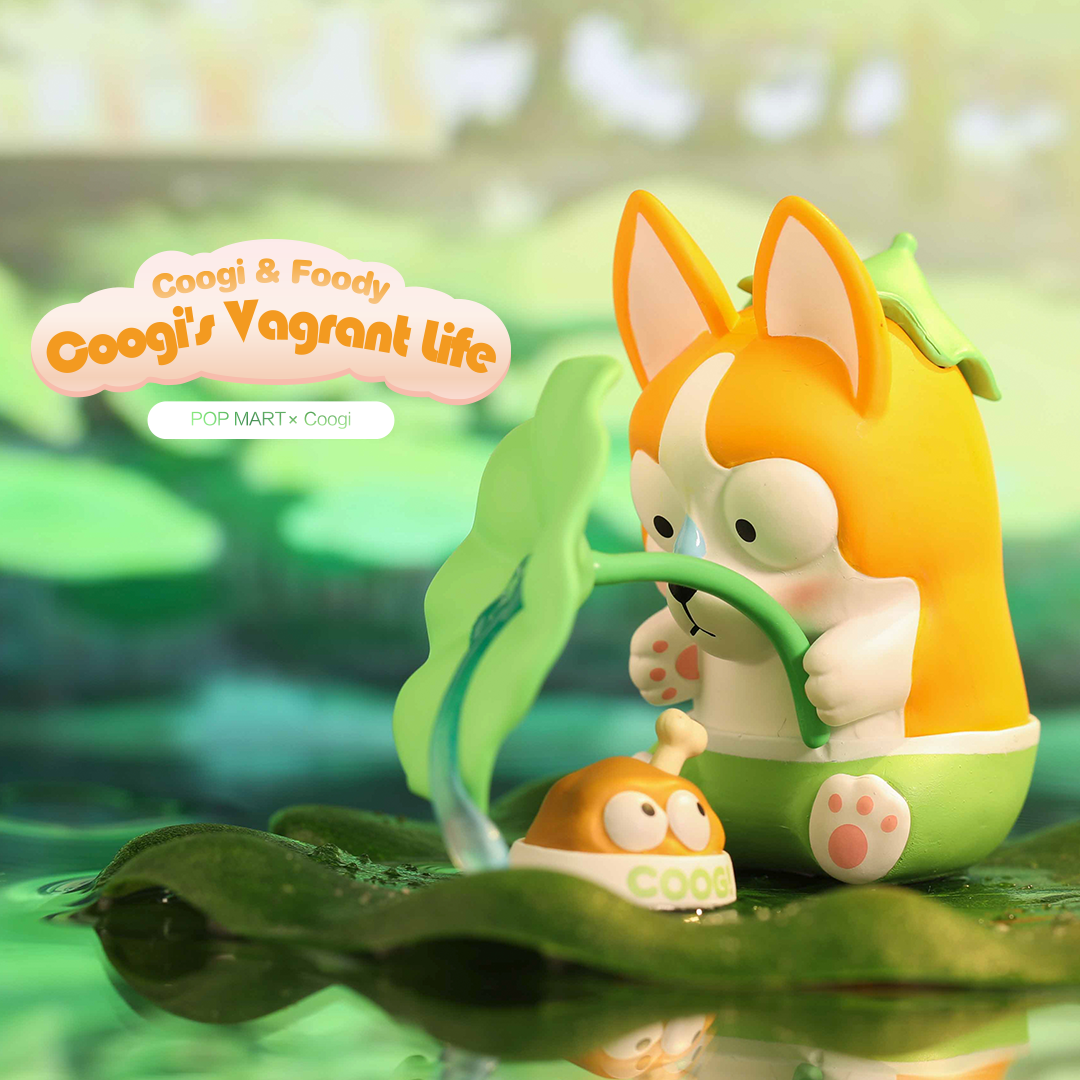 Coogi and Foody - Coogi's Vagrant Life Blind Box Series by POP MART