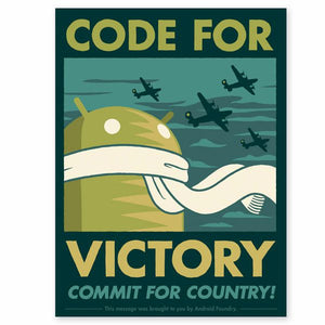 Code for Victory 18"x24" Print - Mindzai  - 2