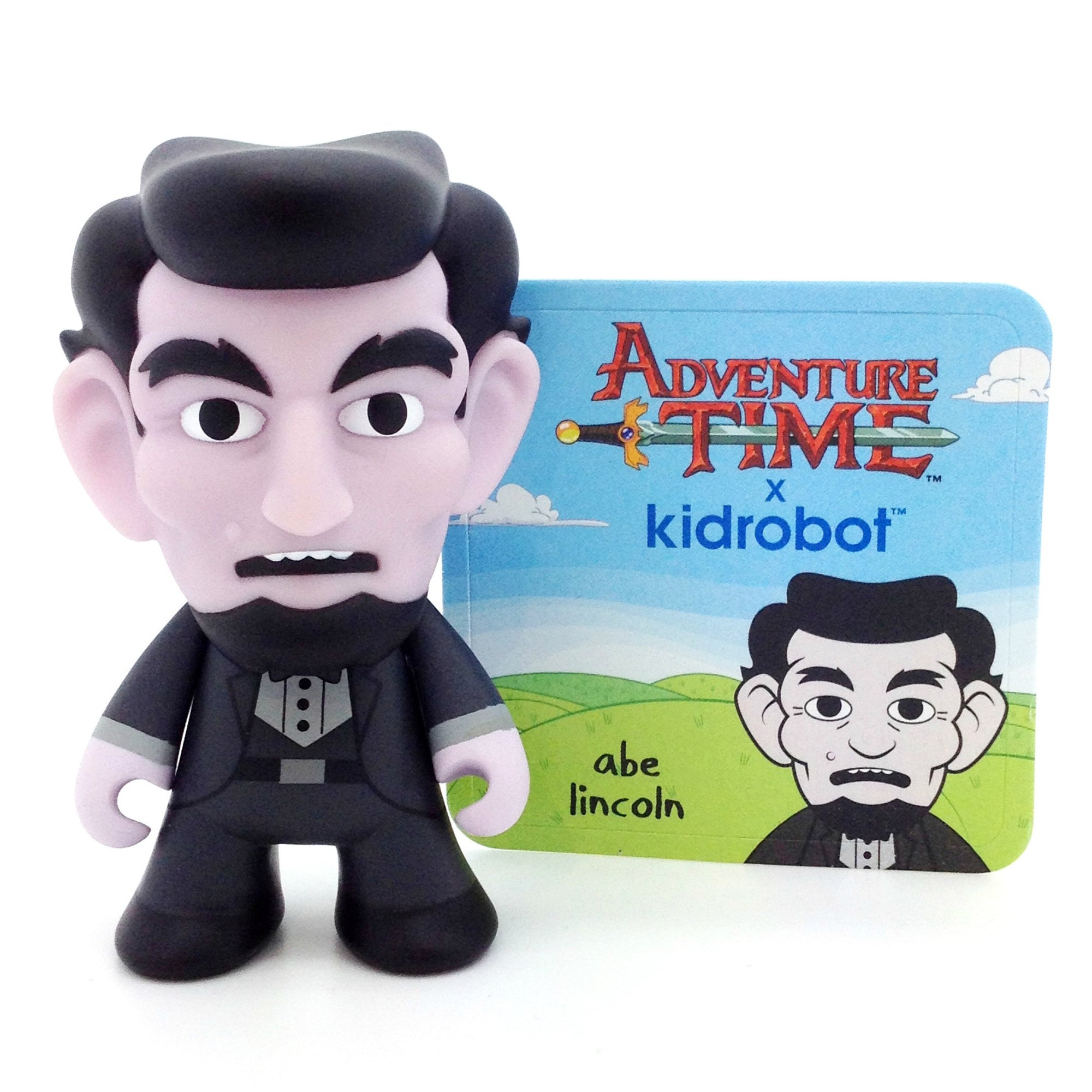 Adventure Time x Kidrobot Series - Abraham Lincoln (Chase) - Mindzai  - 1