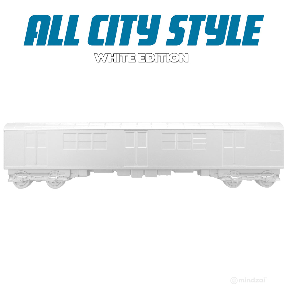 All City Style DIY Blank Train - White Edition