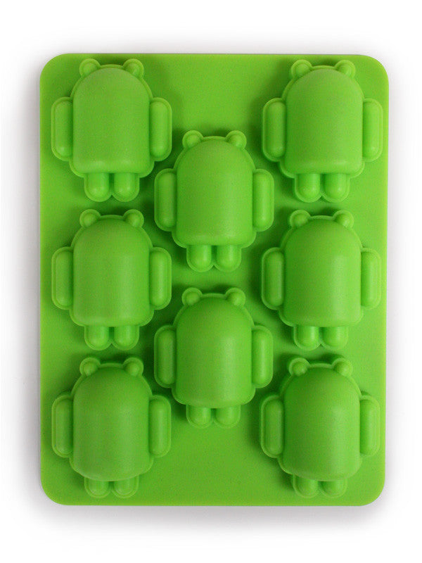 Android Silicon Ice Cube Tray - Mindzai  - 4