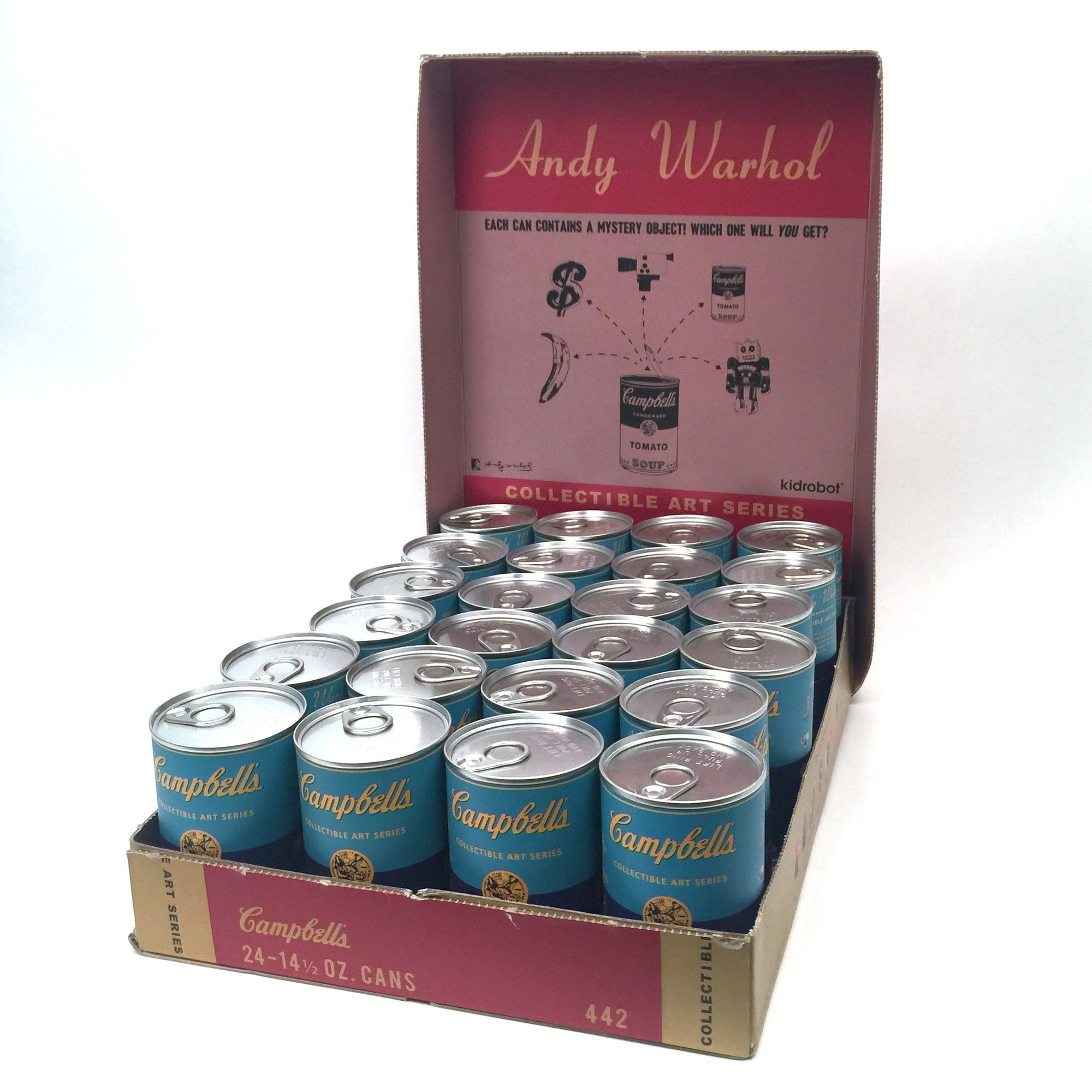 Andy Warhol Soup Can Minis Blind Box by Kidrobot - Pre-order - Mindzai  - 22