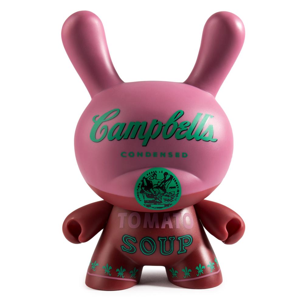 Andy Warhol Campbells Soup 8" Masterpiece Dunny by Kidrobot