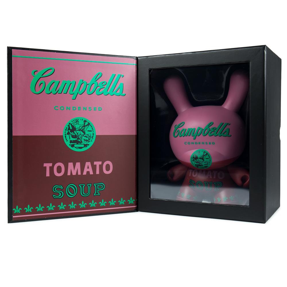Andy Warhol Campbells Soup 8" Masterpiece Dunny by Kidrobot