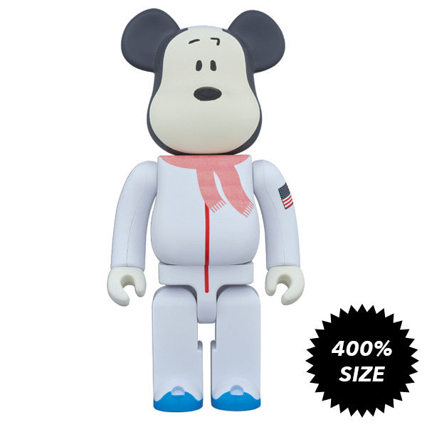 Astronaut Snoopy 400% Bearbrick by Peanuts x Medicom Toy - Mindzai 