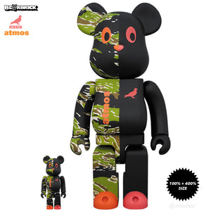 Atmos × Staple #2 Camo 100% + 400% Bearbrick by Medicom Toy