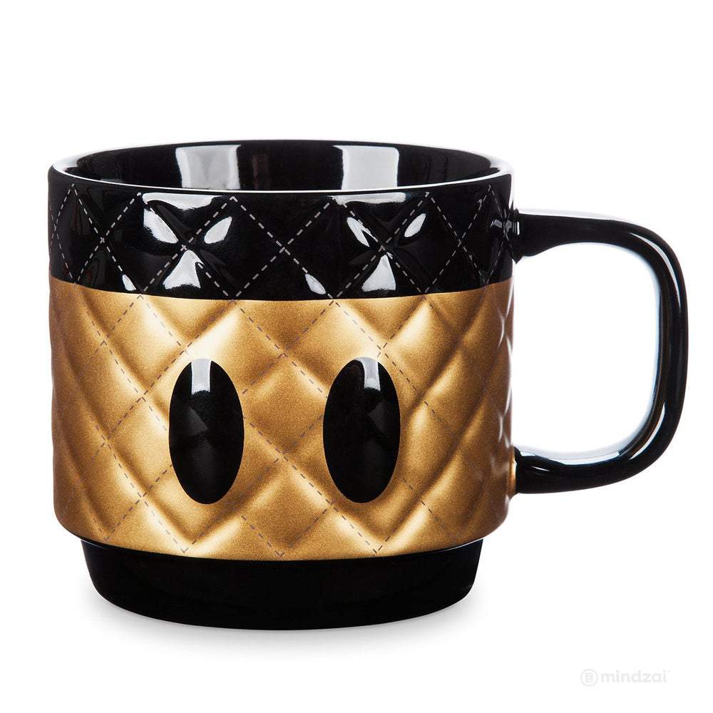 Mickey Mouse Memories Stackable Mug - August (Limited Edition) Black and Gold