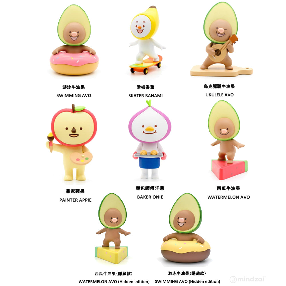 Avo and Friends Blind Box Series by ToyZeroPlus x HYO