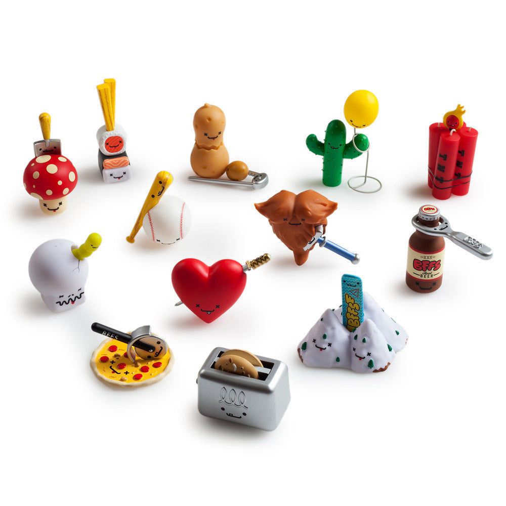 BFFs Love Hurts Mini Series 3 Blind Box by Travis Cain x Kidrobot - Mindzai  - 1