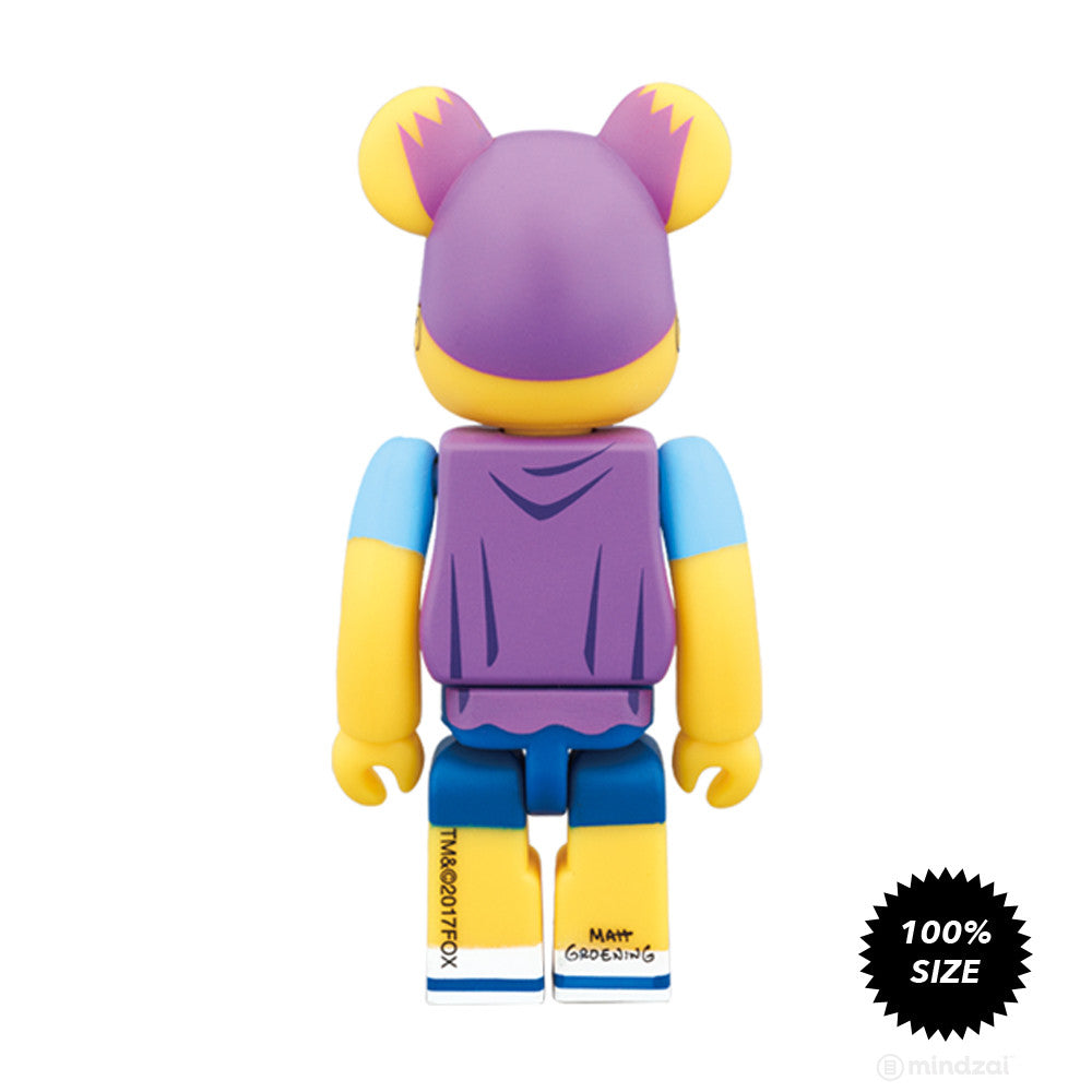 Bartman 100% Bearbrick by Medicom Toy x The Simpsons