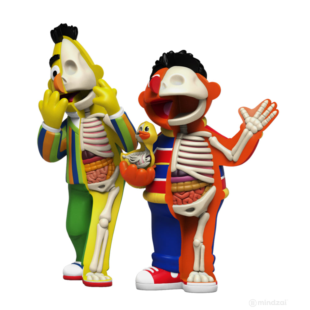 Jason Freeny XXRAY Plus Bert & Ernie Retro Edition Figure - US