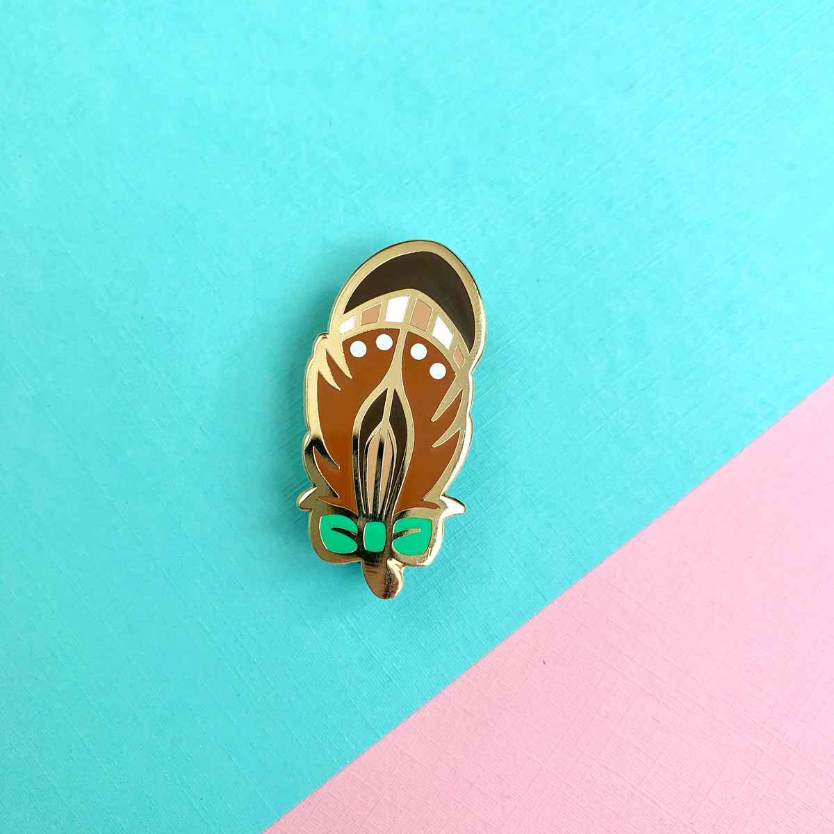 Blathers Feather Enamel Pin by Shumi Collective